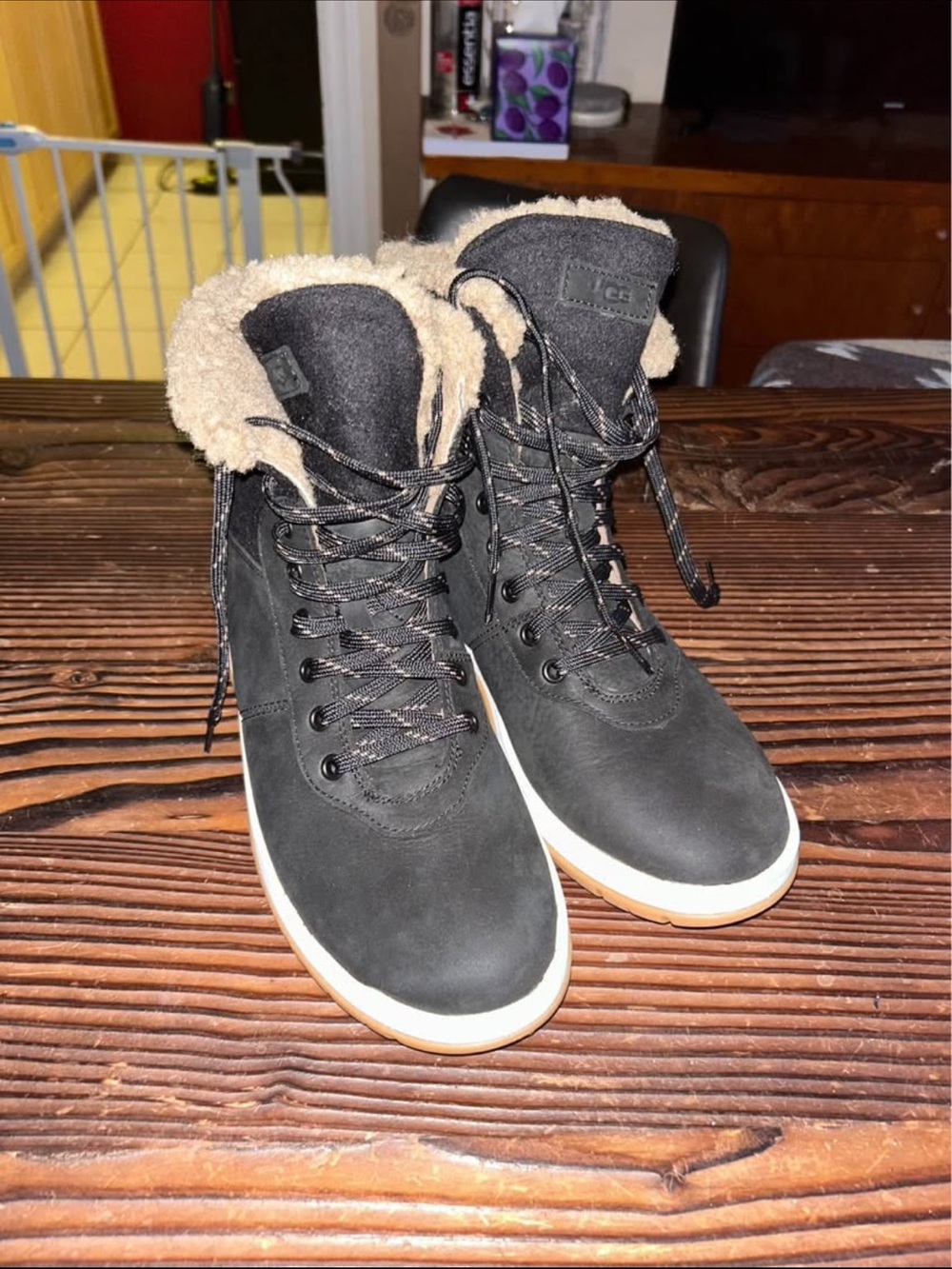 UGG Lakeside Waterproof Sherpa lined boots